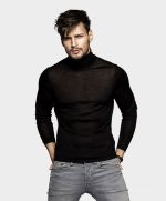 لباس مردانه مشکی ساختگی - Image 2